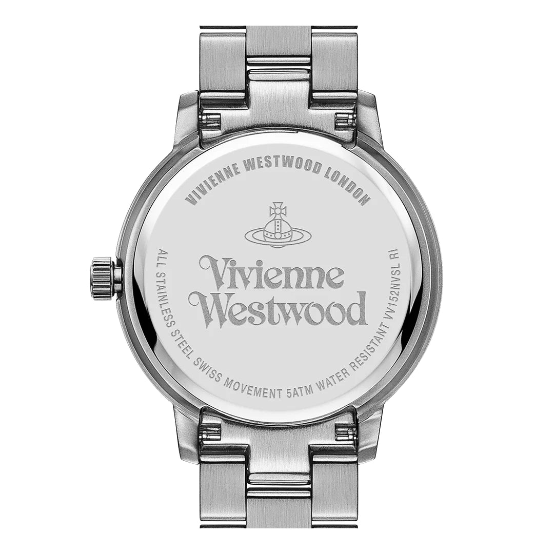 Vivienne Westwood Bloomsbury Midnight Blue Dial Stainless Steel Women's Watch VV152NVSL
