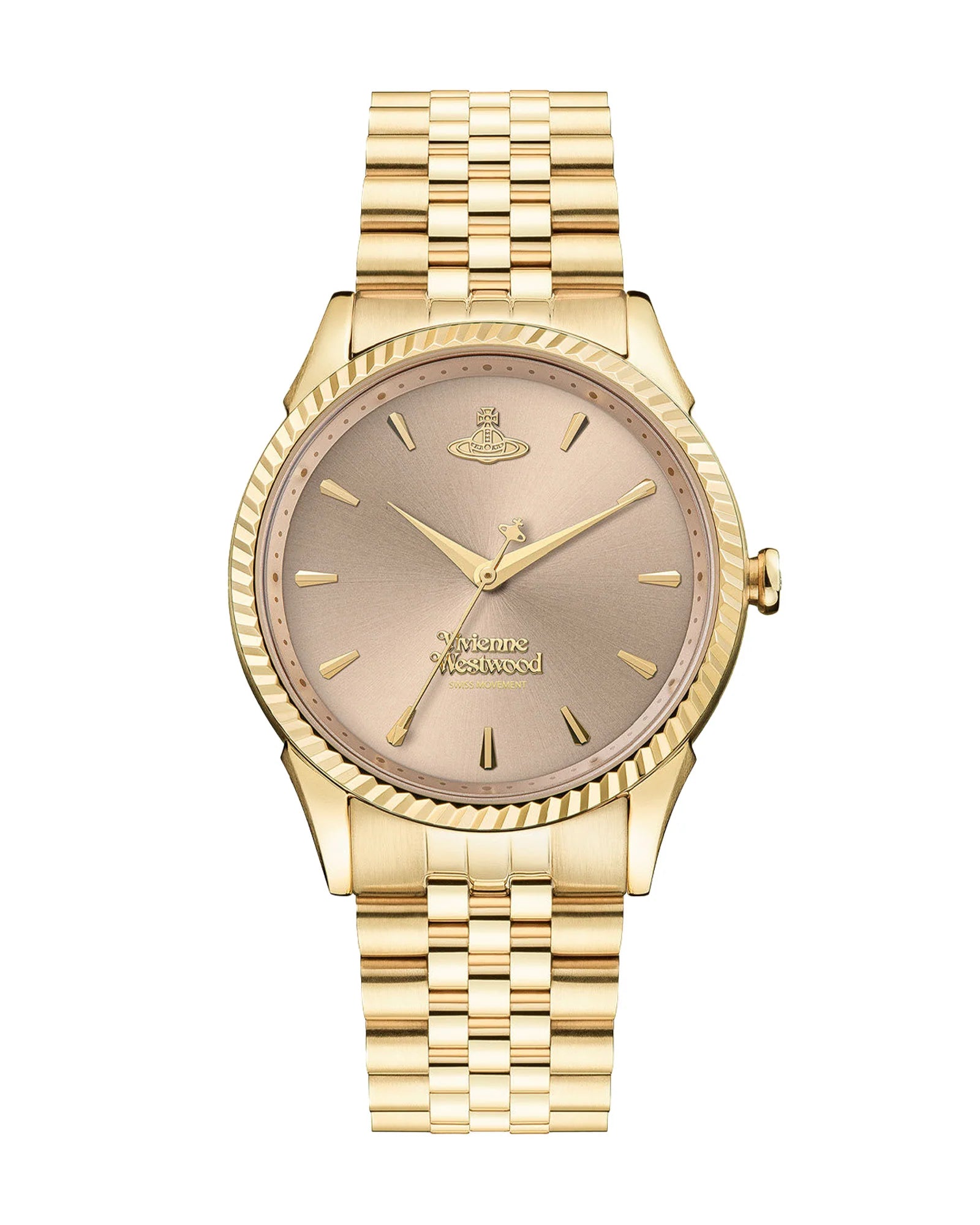 Vivienne Westwood Seymour Rose gold Dial Stainless Steel Women's Watch VV240PKGD