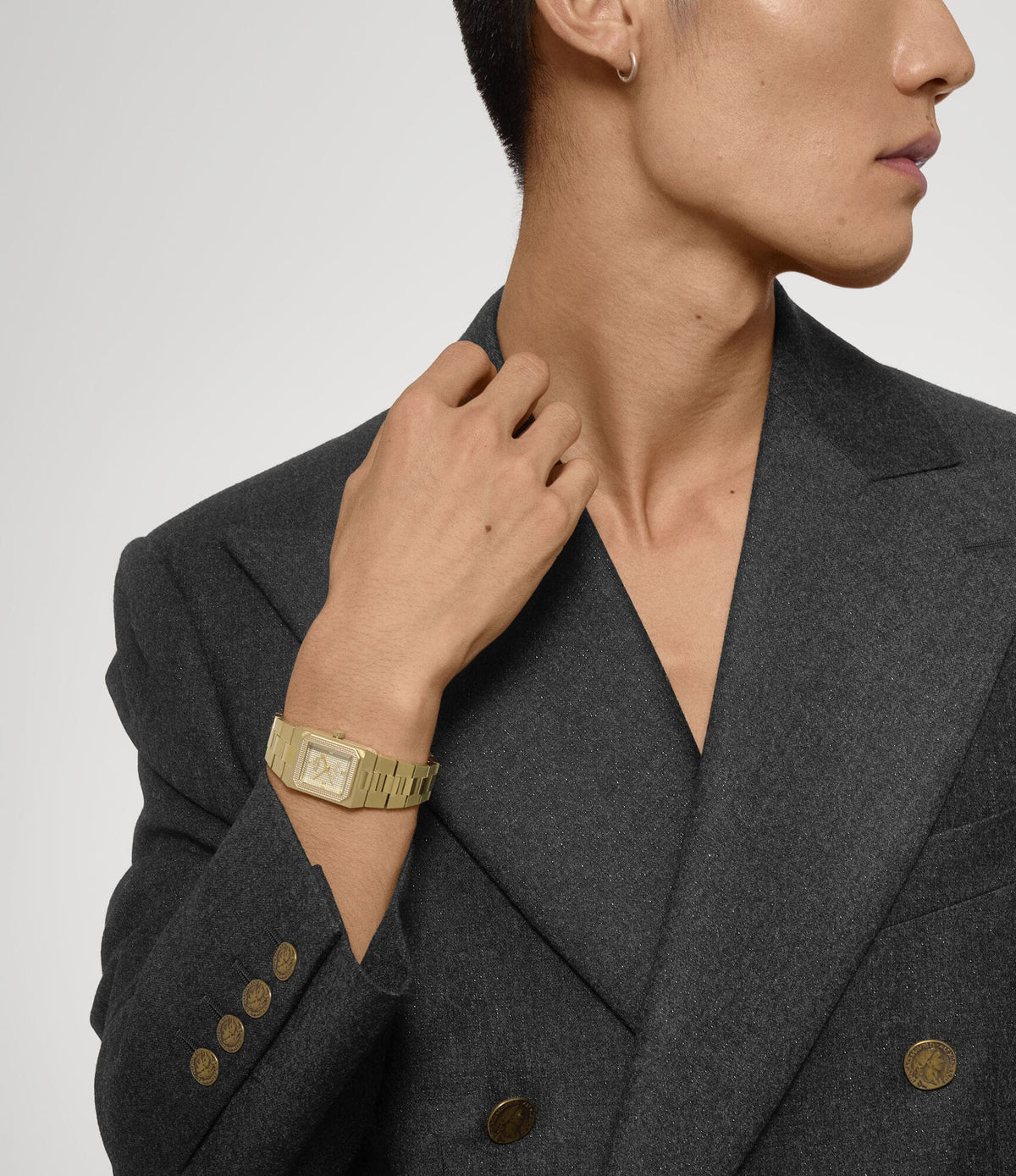 Vivienne Westwood The Brunswick 24mm Gold Strap Watch