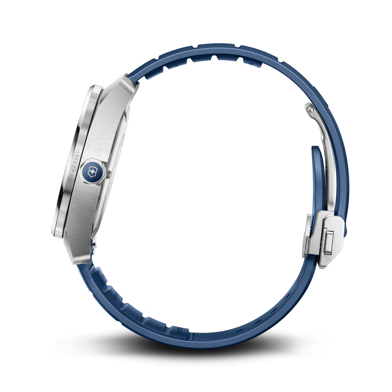 Victorinox Concept One Solar 39mm Blue Rubber and Dial Watch 242053