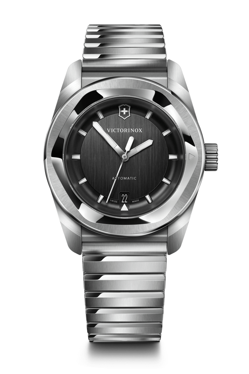 Victorinox Concept One Automatic 39mm Stainless Steel Band Black Dial Watch 242059