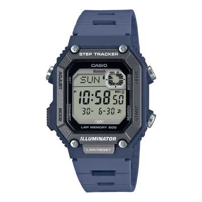 Casio Collection Standard Navy Resin Band Watch WSB1000-2A