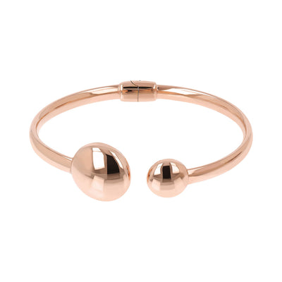 Bronzallure Purezza Open Button Bangle