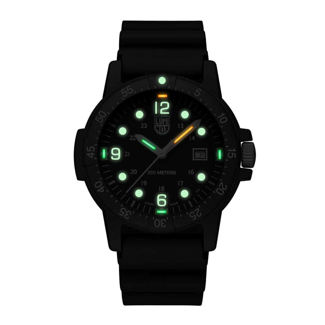 Luminox Sea Bass Carbonox Black Rubber Strap Watch X2.2001