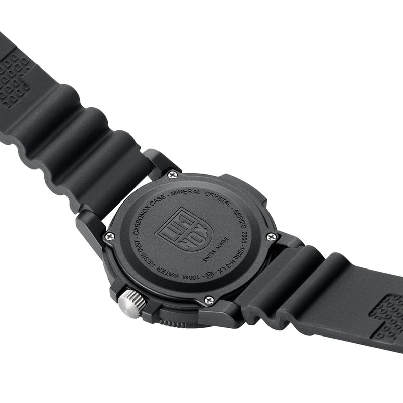 Luminox Sea Bass Carbonox Black Rubber Strap Watch X2.2003