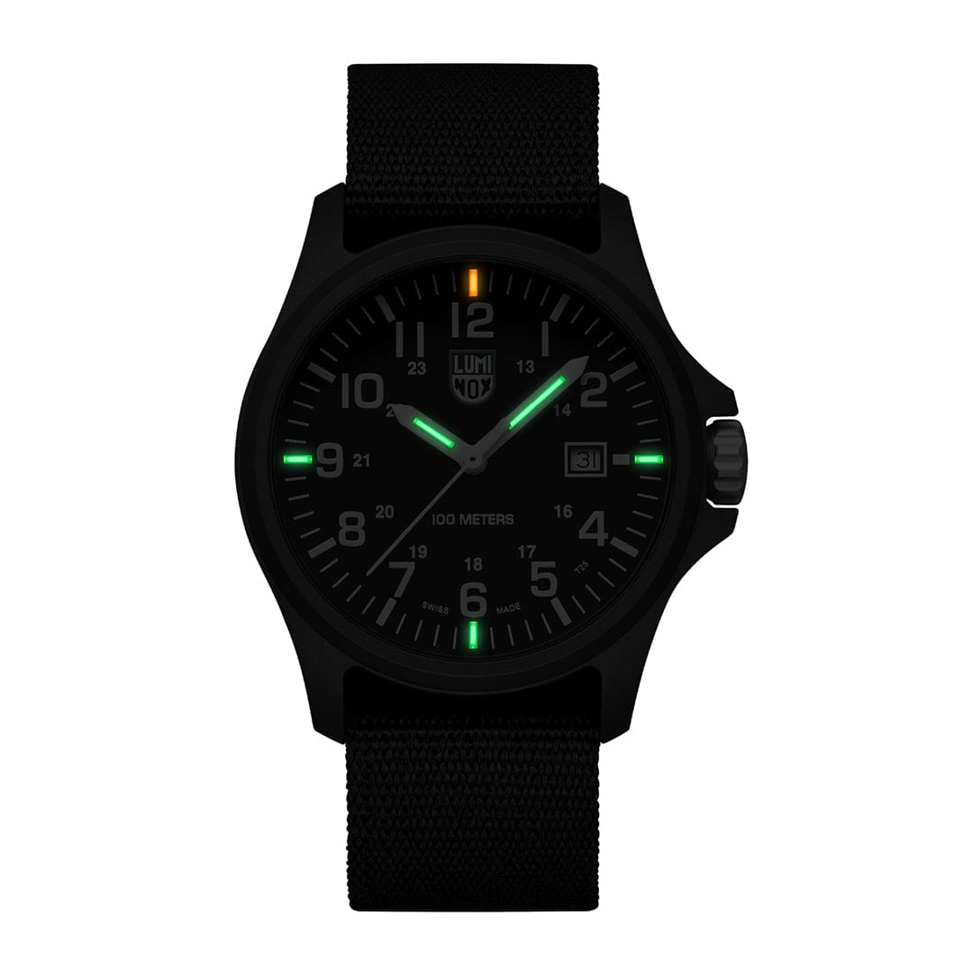 Luminox Patagonia Carbonox Black Dial Webbing Strap Watch X2.2401.NB
