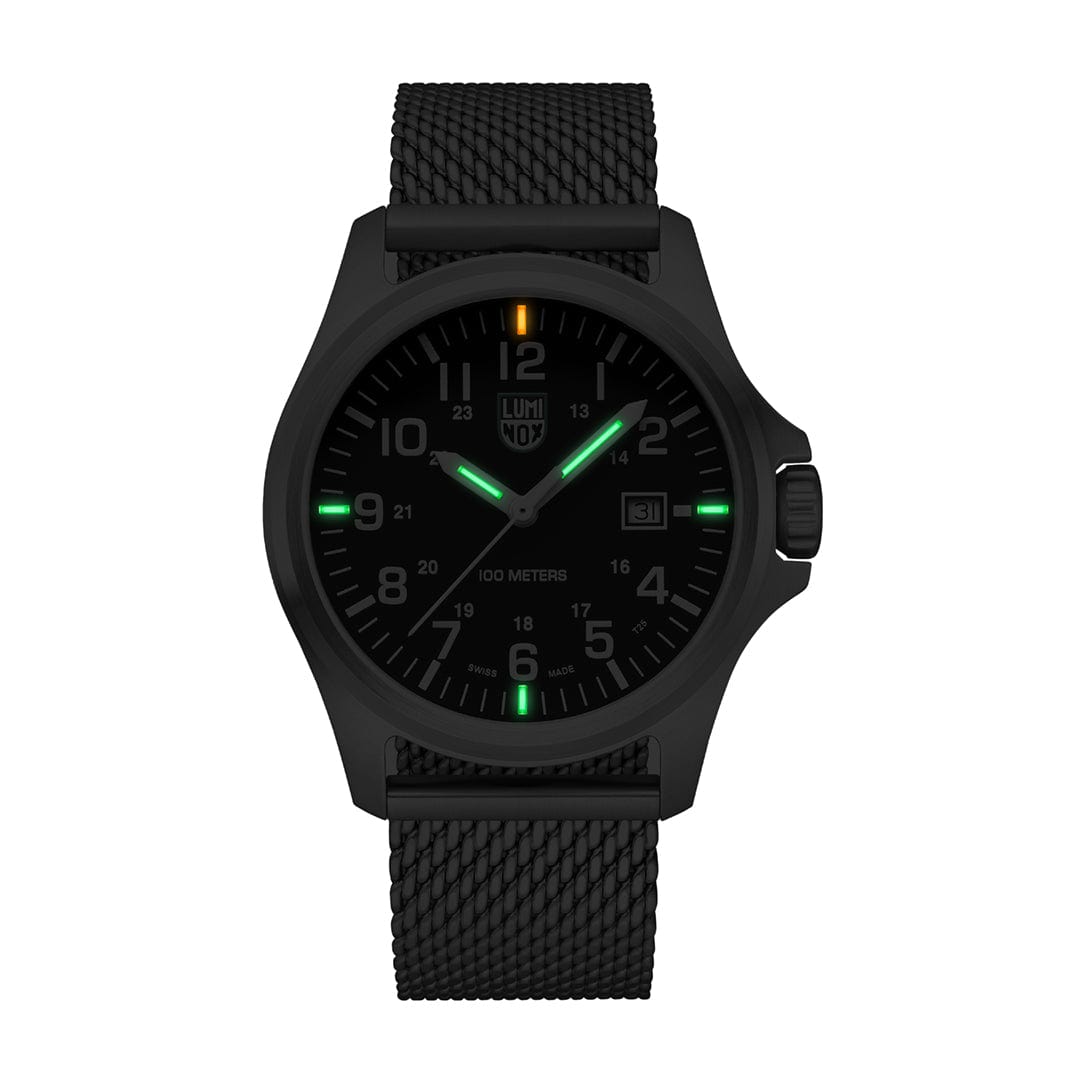 Luminox Patagonia Black Dial Stainless Steel Watch X2.2501.M