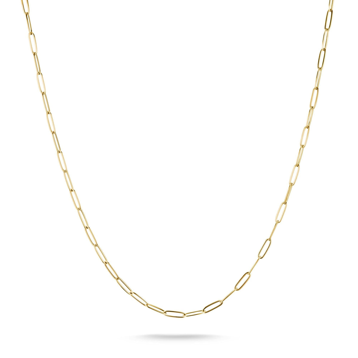 Thomas Sabo Gold-Tone Stainless Steel Charm Club Necklace TX2092SY-45 front packshot