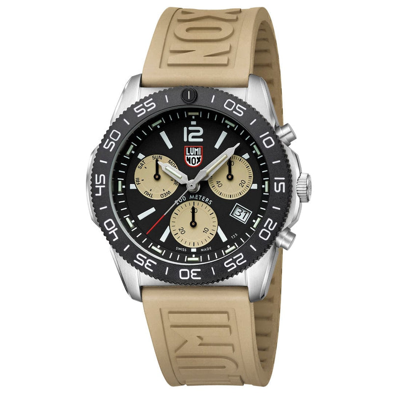 Luminox Pacific Diver 计时码表正品橡胶表带手表 XS.3150