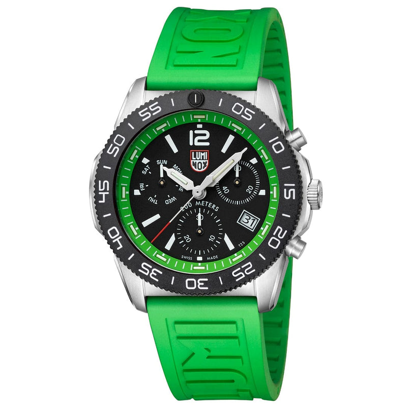 Luminox Pacific Diver Chronograph Dive Genuine Rubber Strap Watch XS.3157.NF.SET