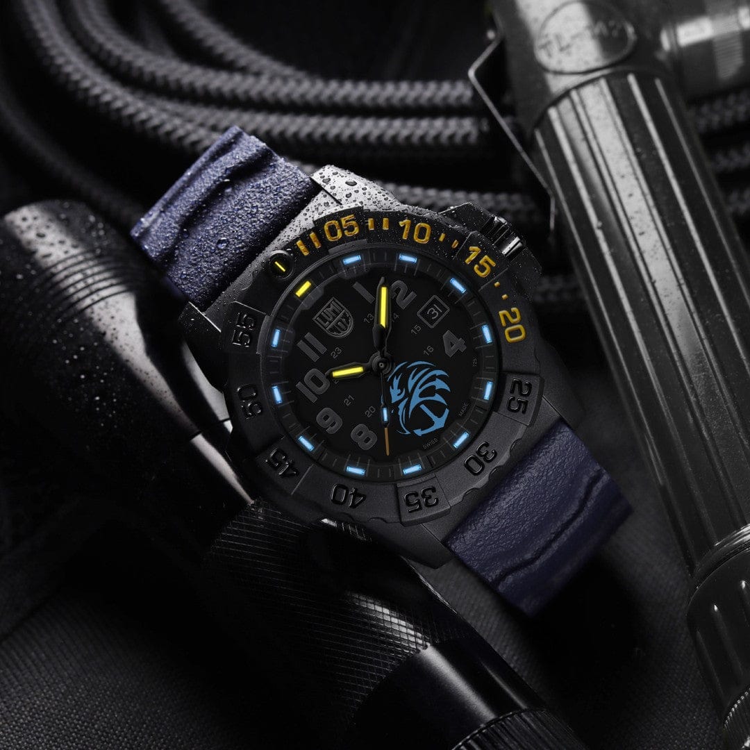 Luminox Navy SEAL Foundation The Guardian, 45mm military, diver's watch XS.3505.NSF.N