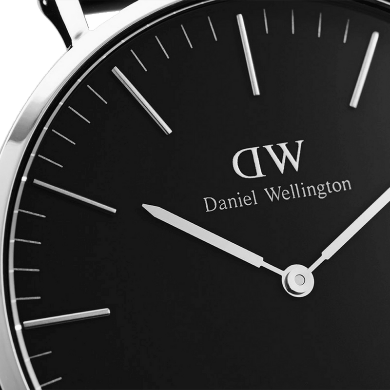 Daniel Wellington 经典 36 毫米谢菲尔德黑色手表 DW00100145