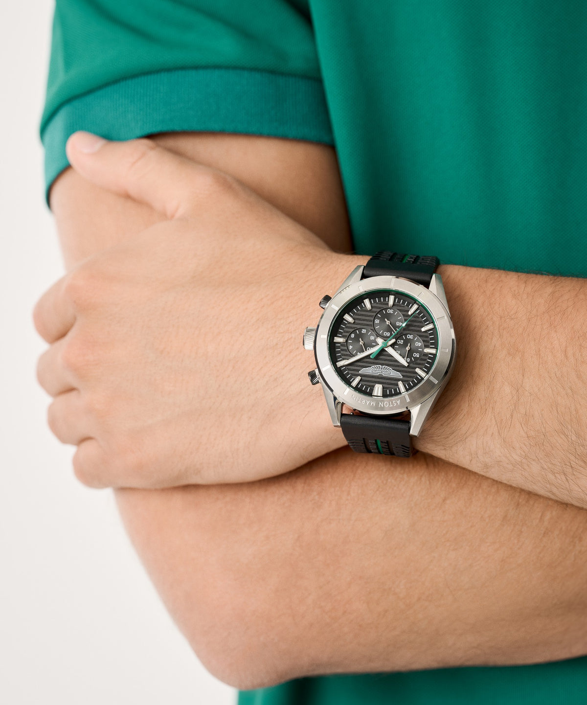 Aston Martin Icon BST MTIB1F501, on the wrist, second view