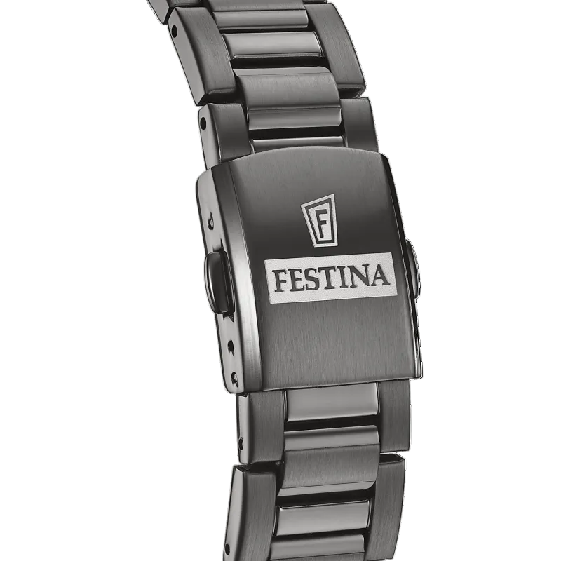 Festina Black Dial Stainless Steel Men's Watch F20632/1