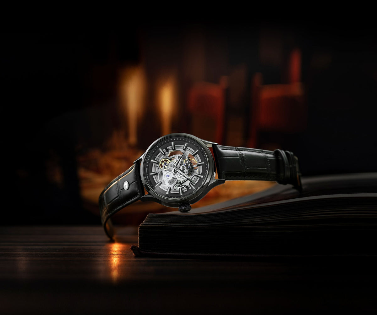 Roamer Swiss Made Competence Skeleton III Black Watch