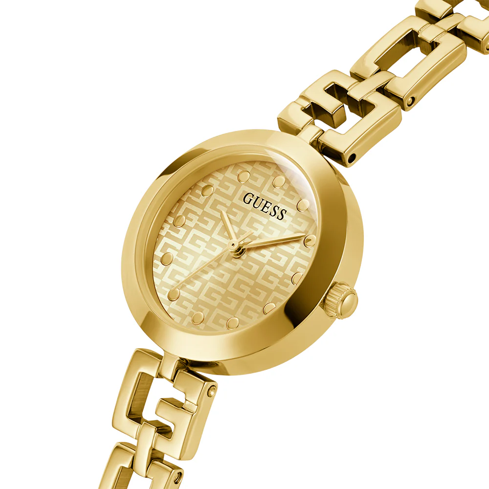 Guess Lady G Gold tone Stainless Steel Watch GW0549L2