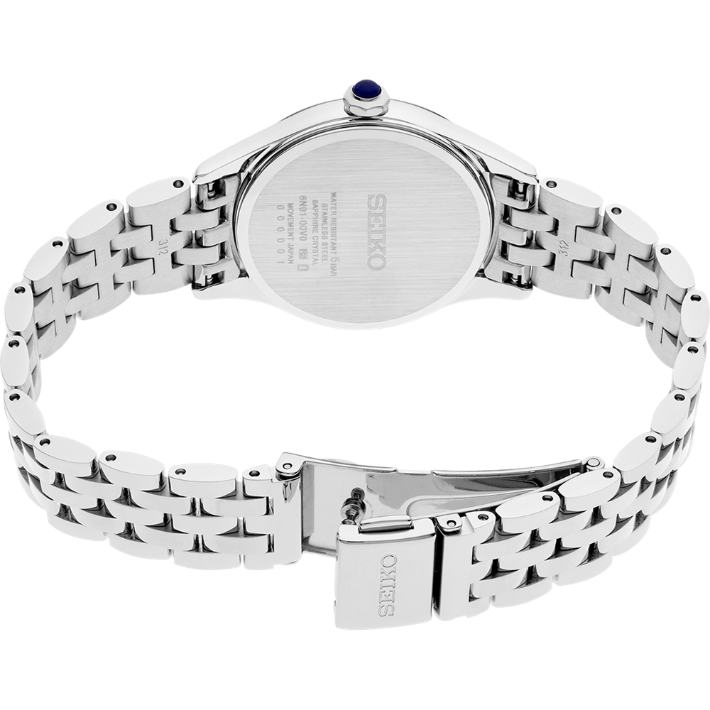 Seiko Conceptual Silver Classic Watch SUR609P