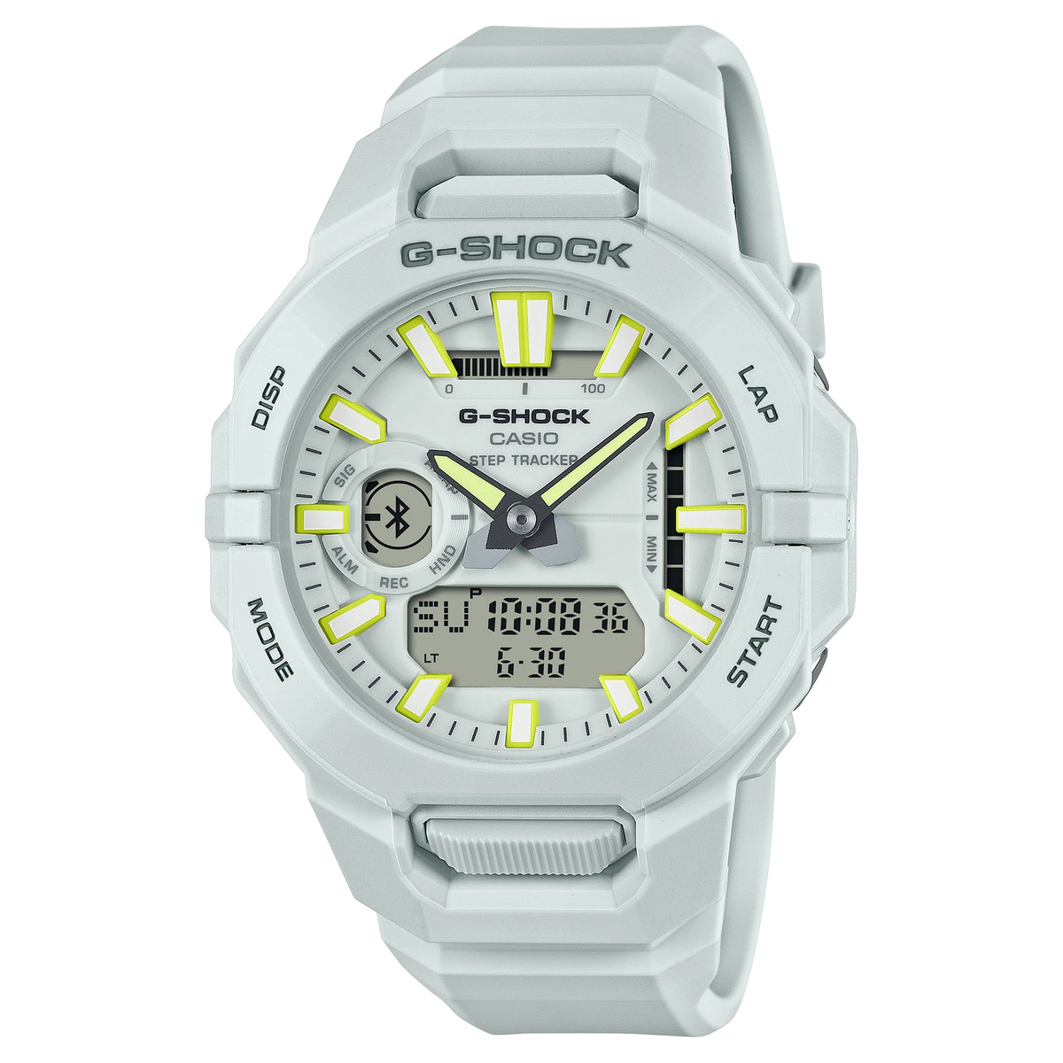 G-Shock Bluetooth White Resin Band Strava Watch GBA950-7A