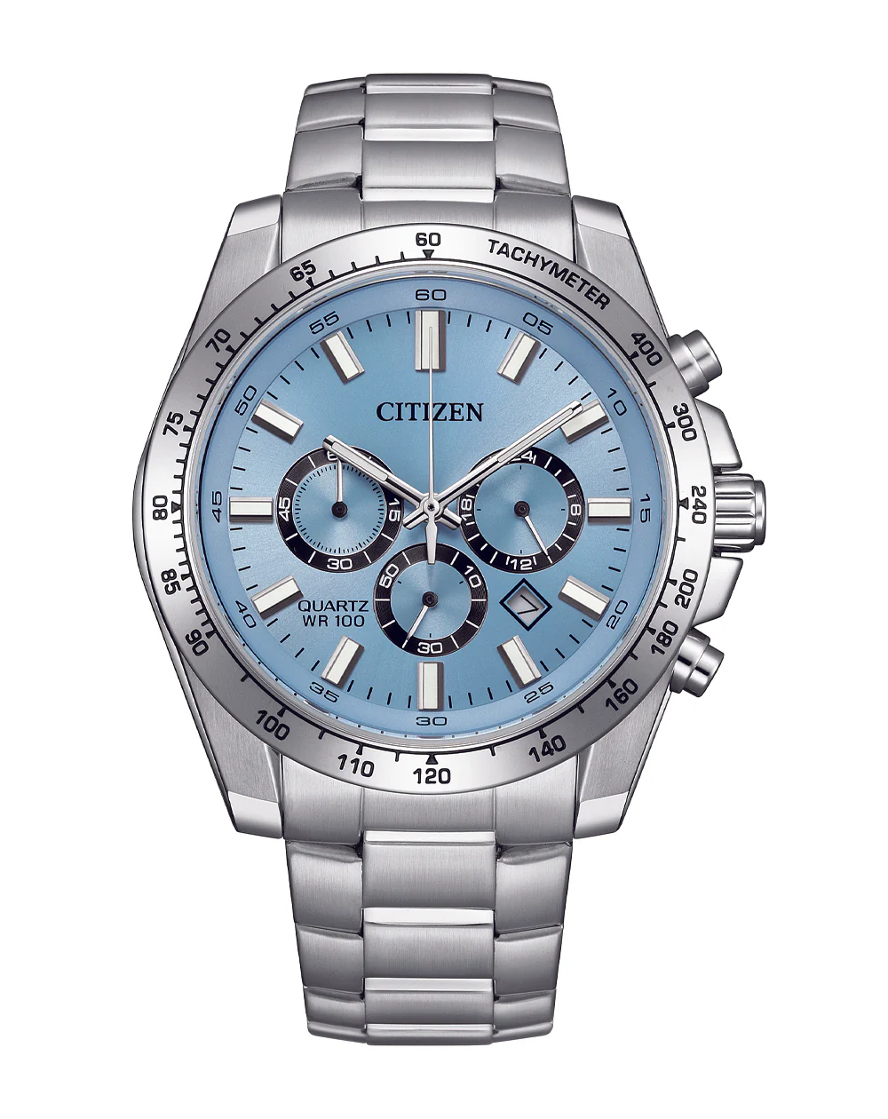 Citizen Quartz Sports Chronograph Blue Dial Men's Watch AN8230-59L