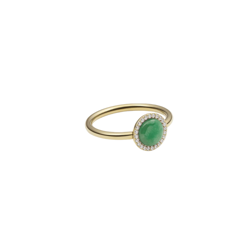 Daniel Wellington Audrey Jade Gold Ring