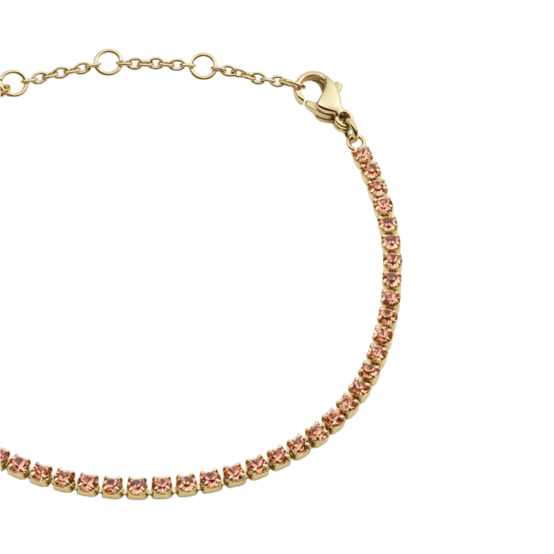 Daniel Wellington Classic Tennis Apricot Gold Bracelet DW00401110