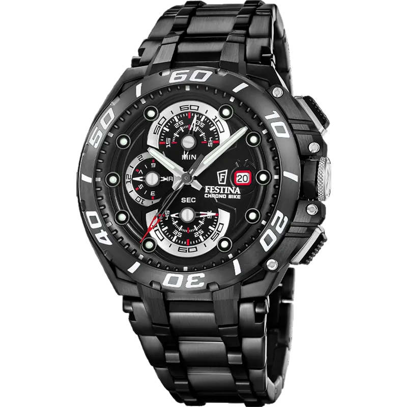 Festina Special Edition Black Dial Stainless Steel Men's Watch F20756/1