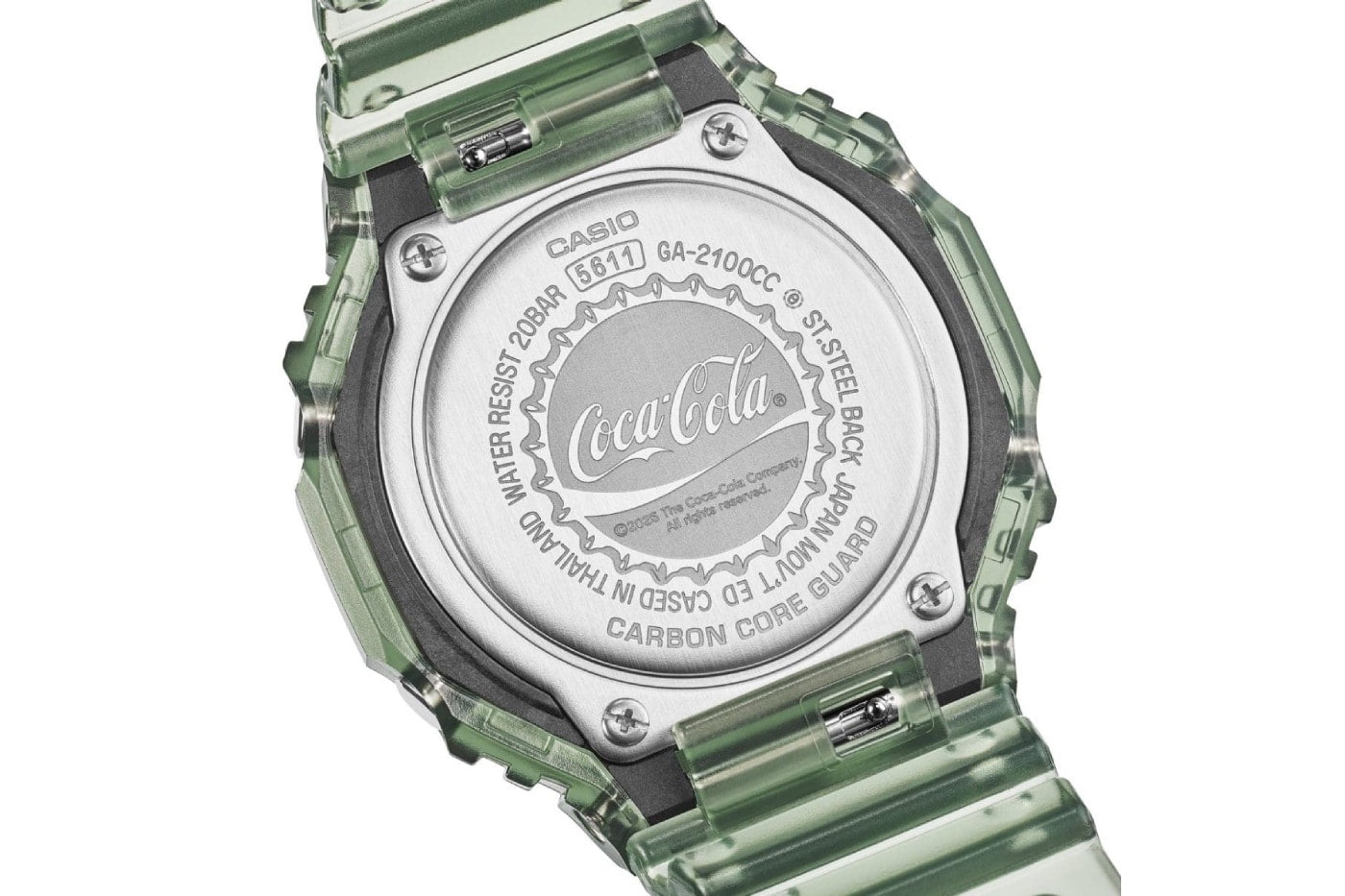 Casio G-Shock GA-2100CC-3A Coca-Cola Edition Men's Watch