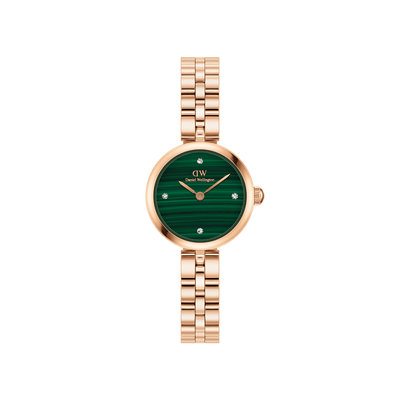 Daniel Wellington Elan Lumine 孔雀石玫瑰金手表 DW00100721