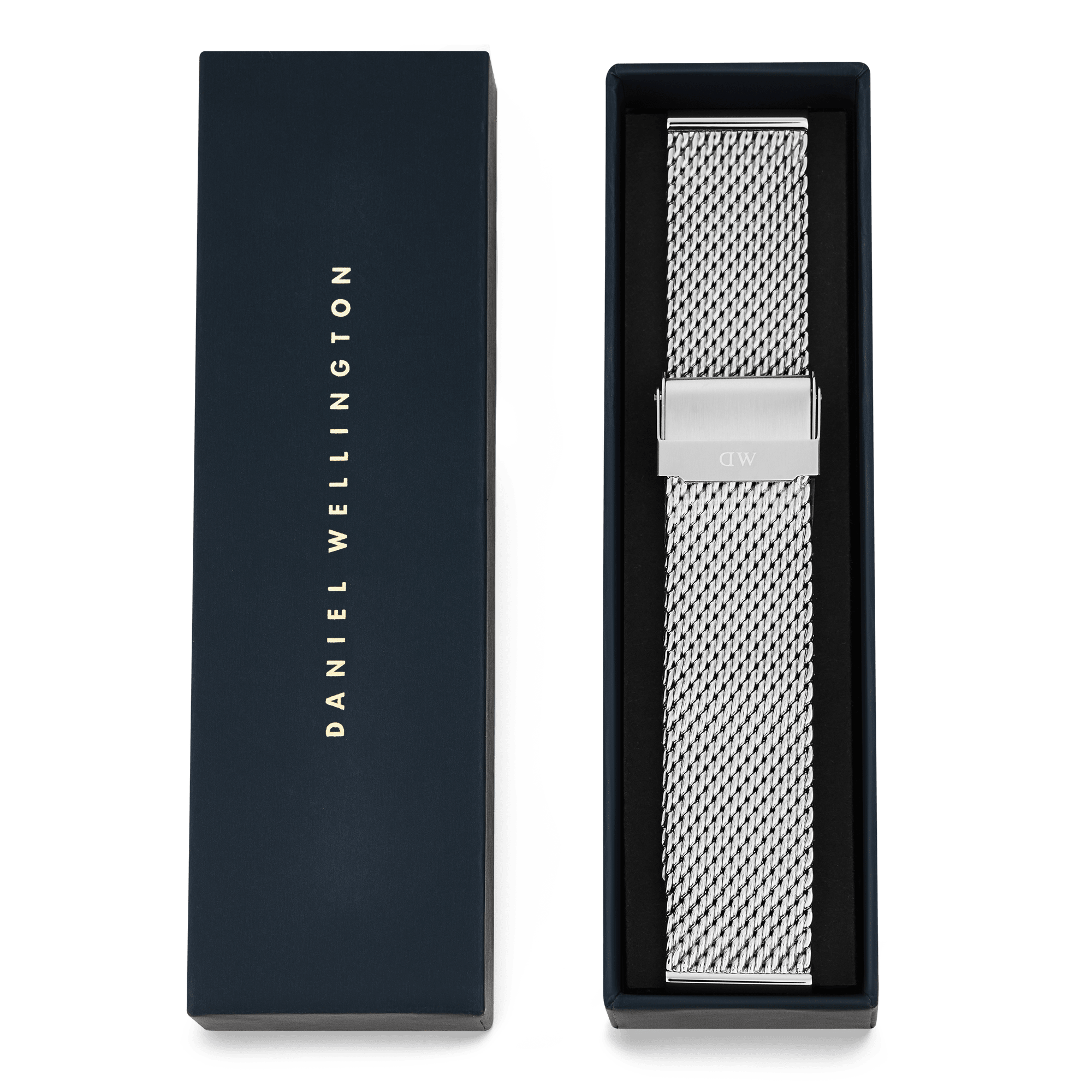 Daniel Wellington Mesh Sterling Strap Silver