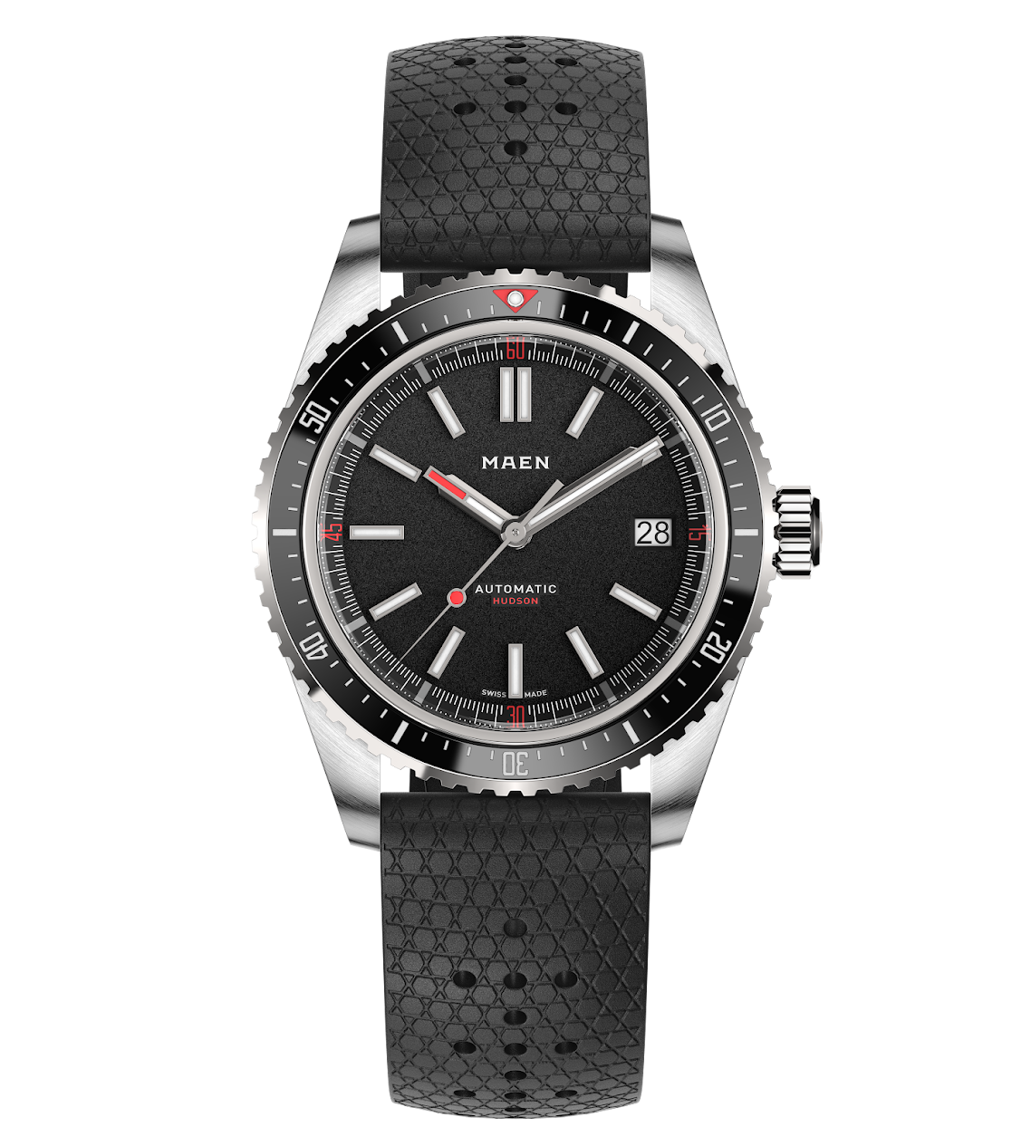 MAEN Hudson 38 MK5 Black Dial Date Automatic Watch M1.1.5