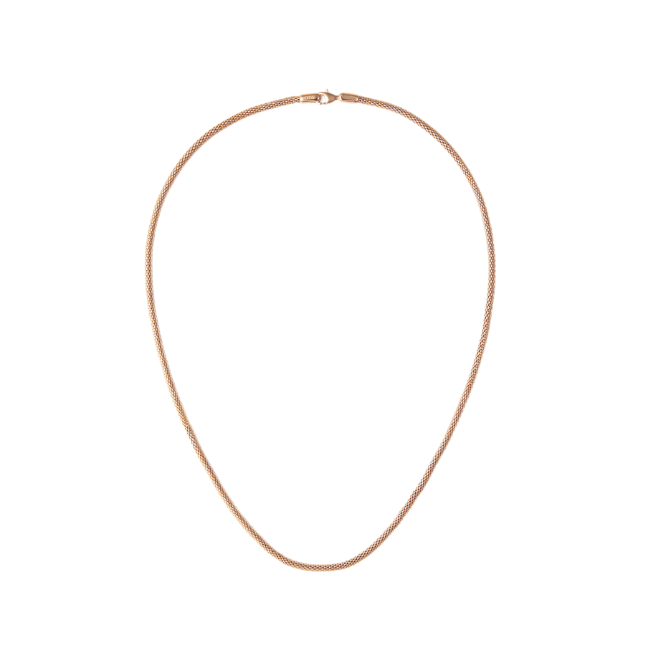 Daniel Wellington Tide Mesh Rose Gold Necklace DW00401097