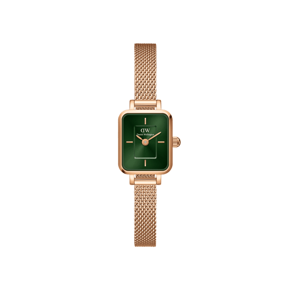 Daniel Wellington Quadro Mini 15.4X18.2 Merose Emerald 腕表 DW00100648