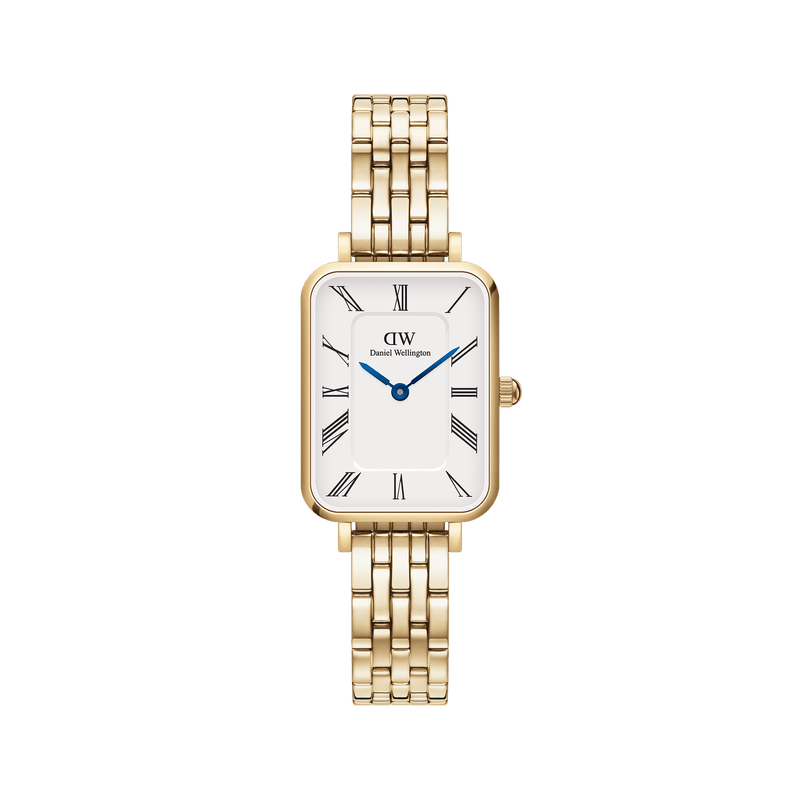 Daniel Wellington Quadro 罗马数字 5 链金表 DW00100688