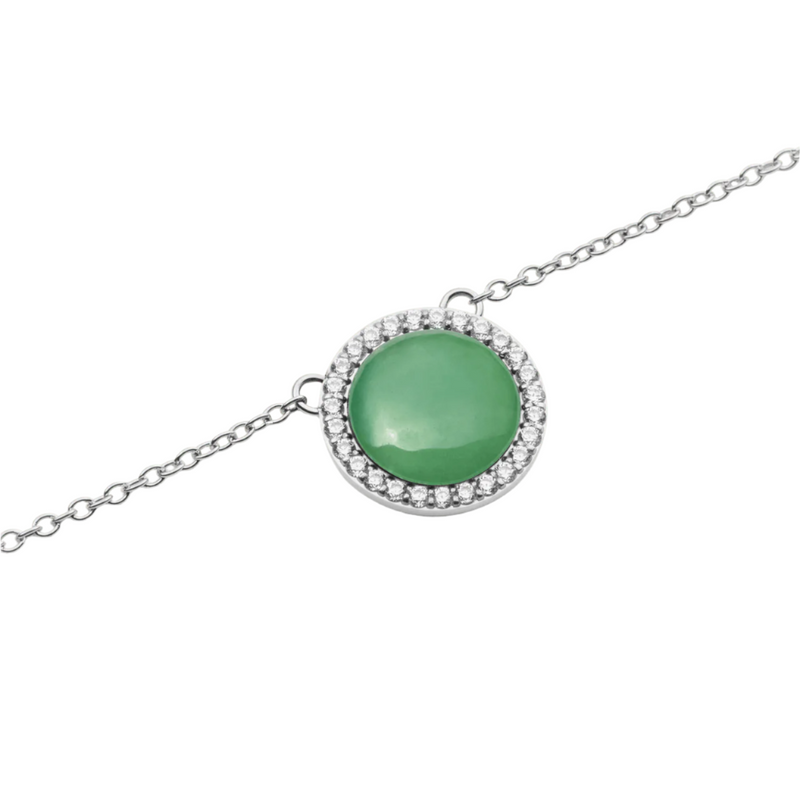 Daniel Wellington Audrey Jade Silver Necklace DW00401454