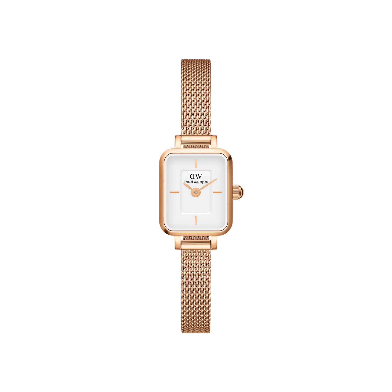 Daniel Wellington Quadro Mini Melrose White Dial Watch DW00100727