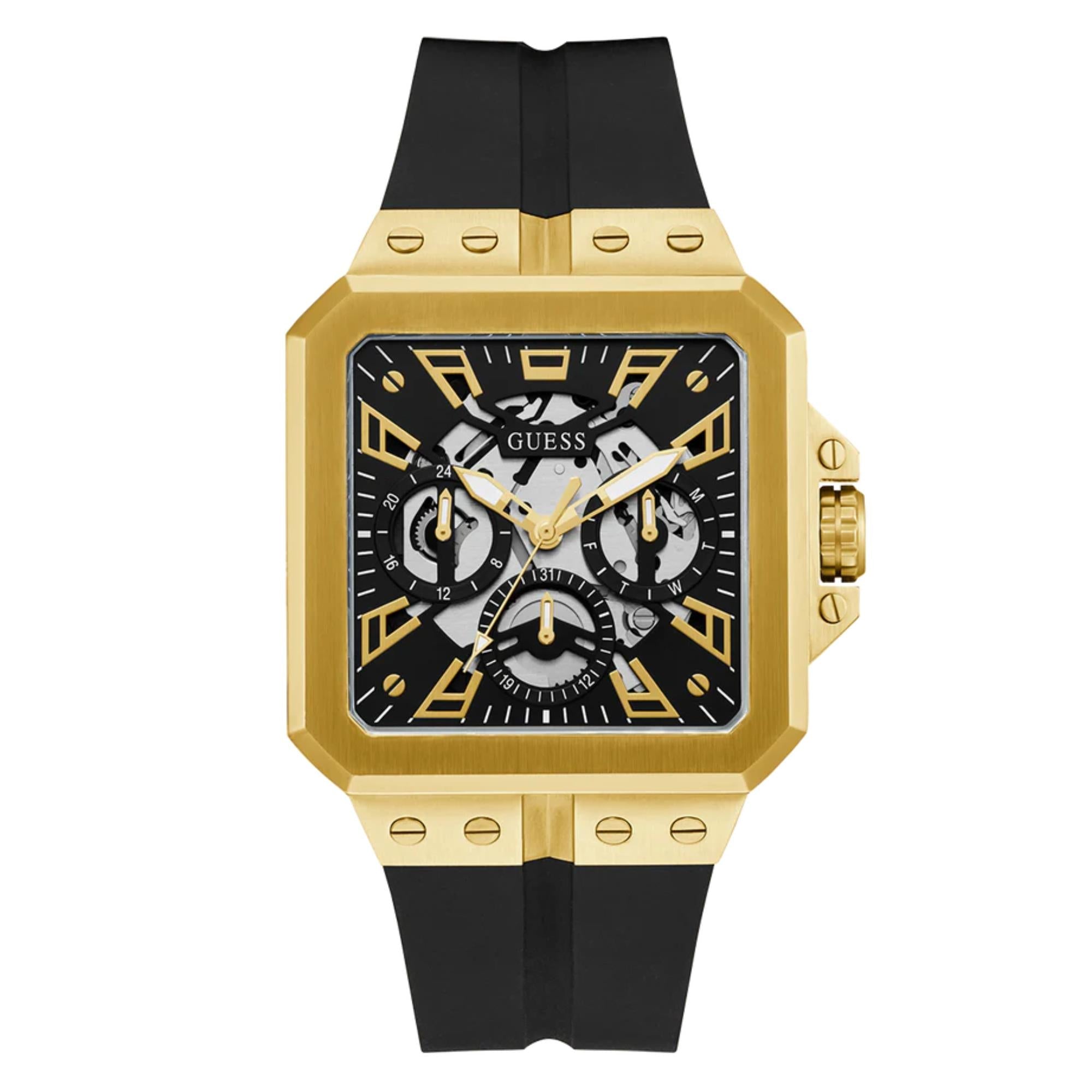 Guess Leo GW0637G2 black dial watch