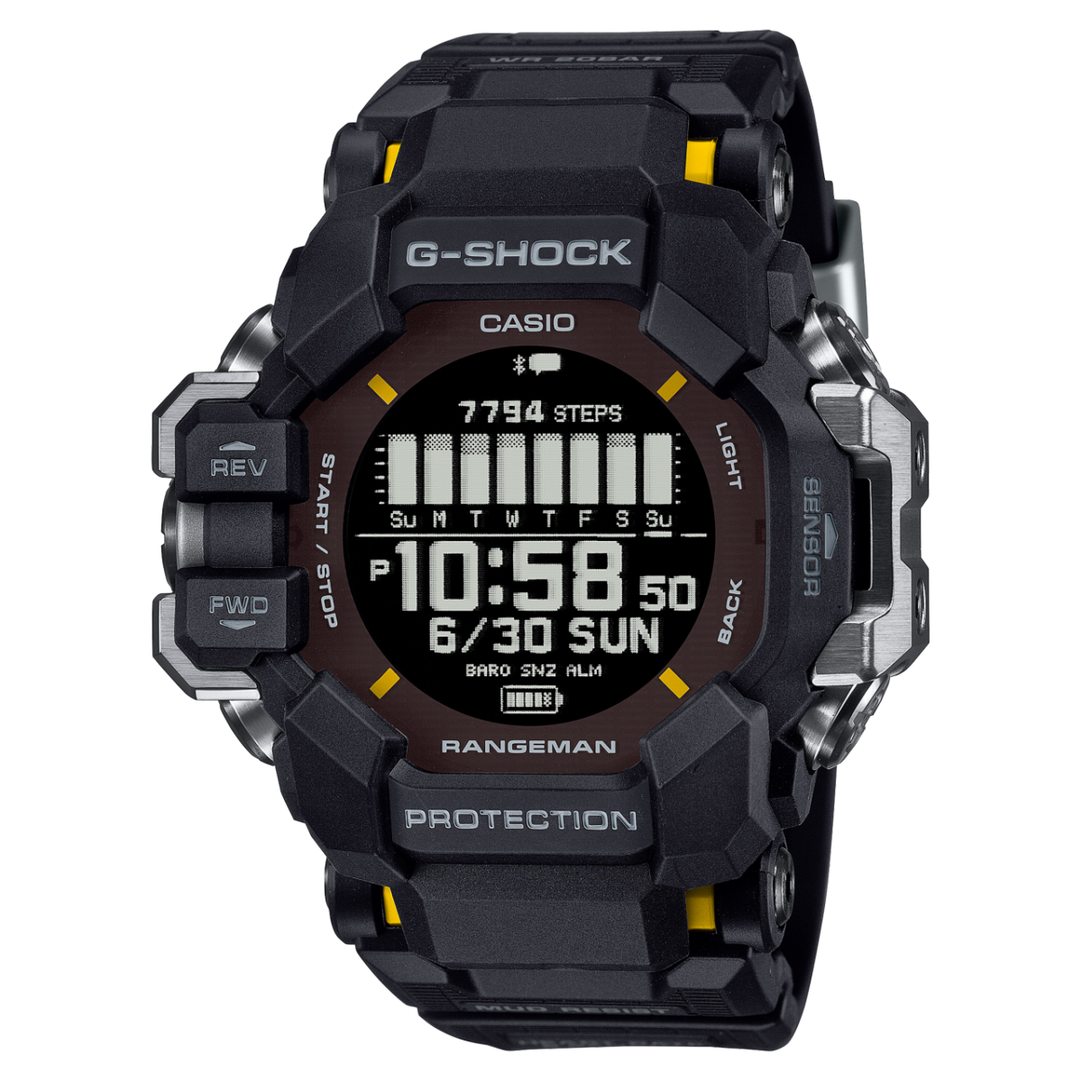 RANGEMAN GPR-H1000-1D Resilient Timepiece with GPS and Heart Rate Monitor