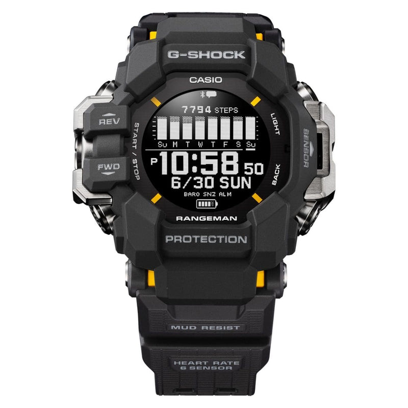 RANGEMAN GPR-H1000-1D Resilient Timepiece with GPS and Heart Rate Monitor