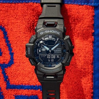 G-Shock G-Squad Black Resin Band Watch GBA900-1A
