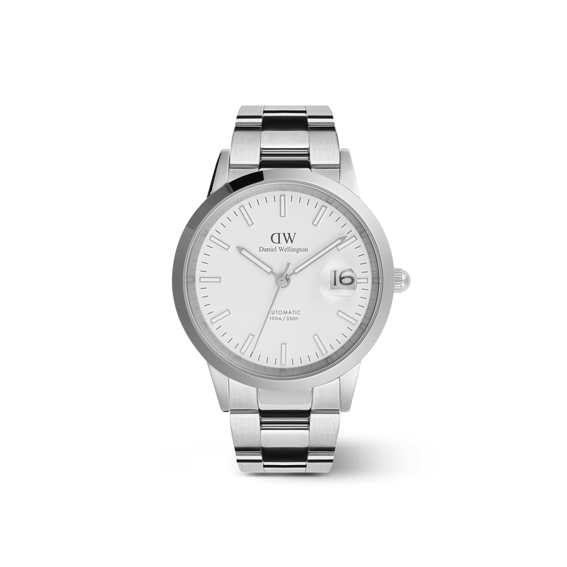 Daniel Wellington Iconic Link 自动银色腕表