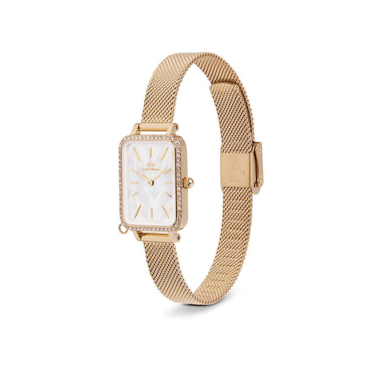 Daniel Wellington Quadro Crystal Zodiac Evergold 腕表