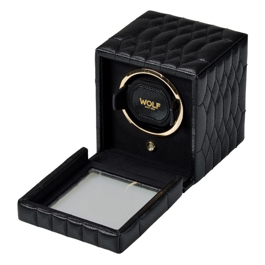 Wolf Lauren Single Watch Winder Black