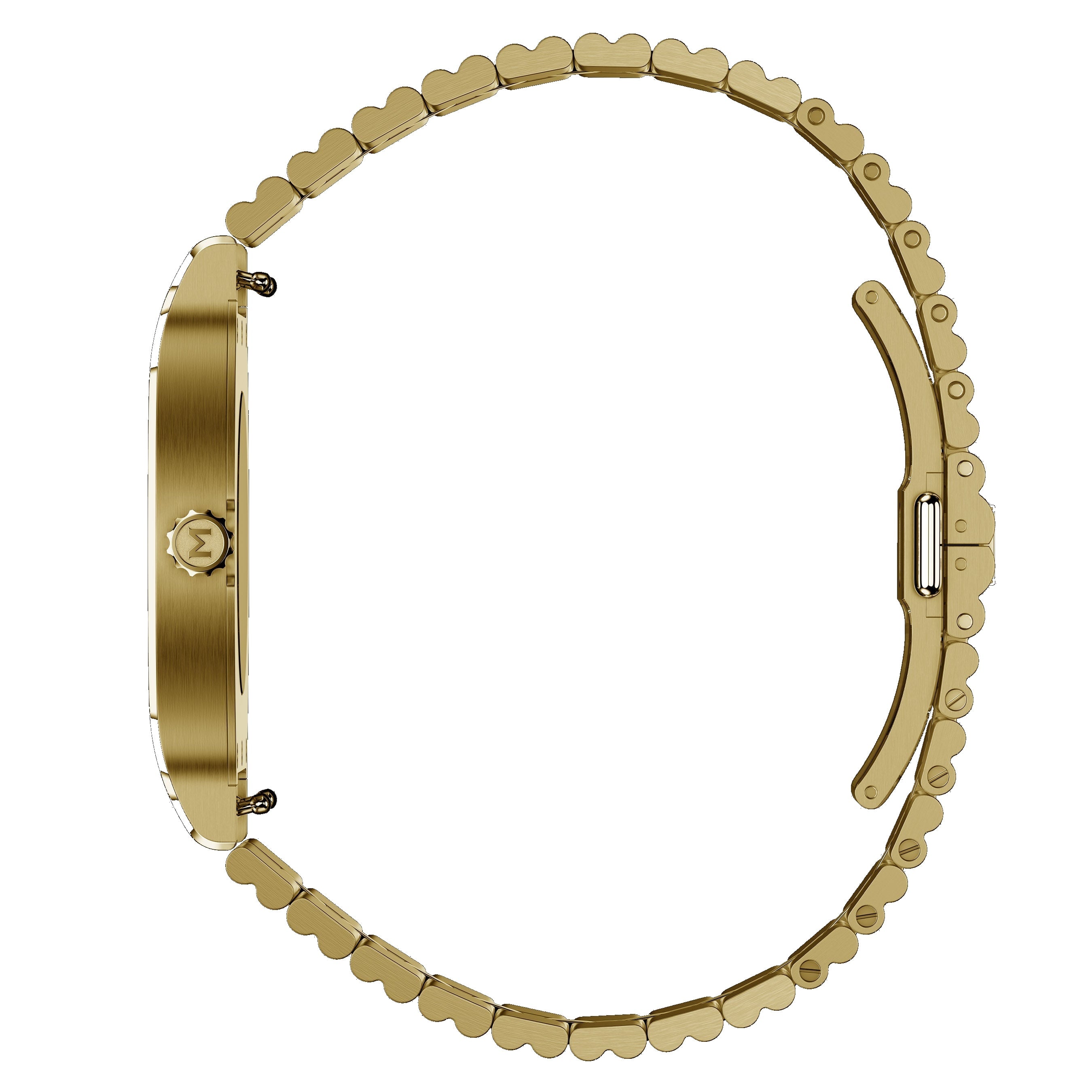 MAEN MAEN Grand Tonneau Ultra-Thin Gold Automatic Watch MNL.06 - Gold side