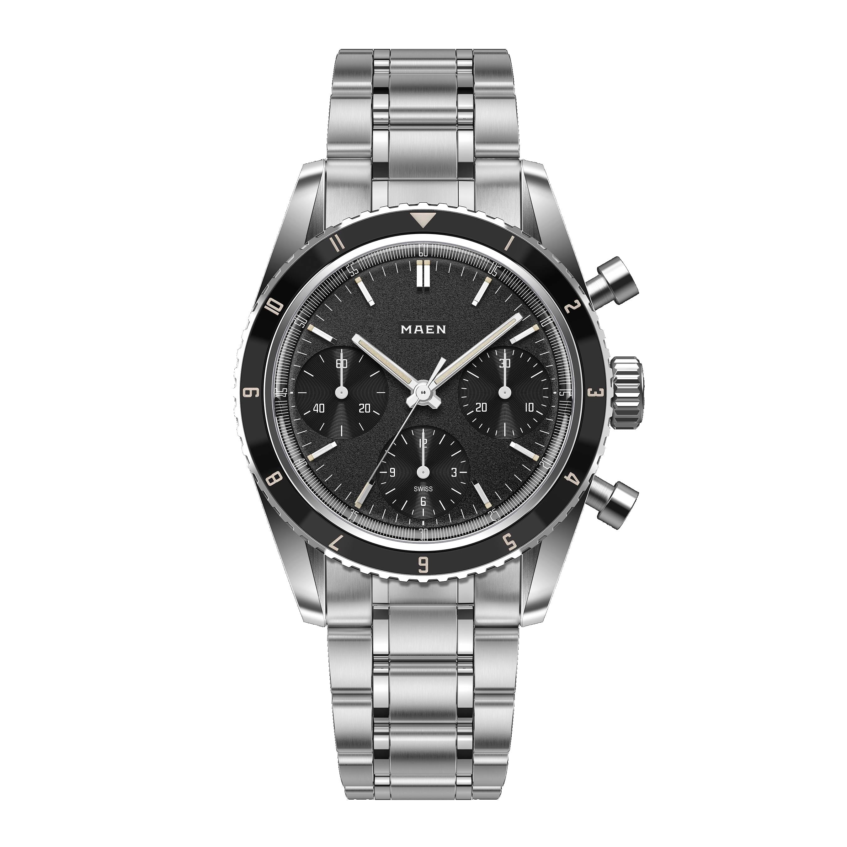 MAEN MAEN Skymaster 38 Chronograph Manual Wind Watch M6.1.3 - mcr03