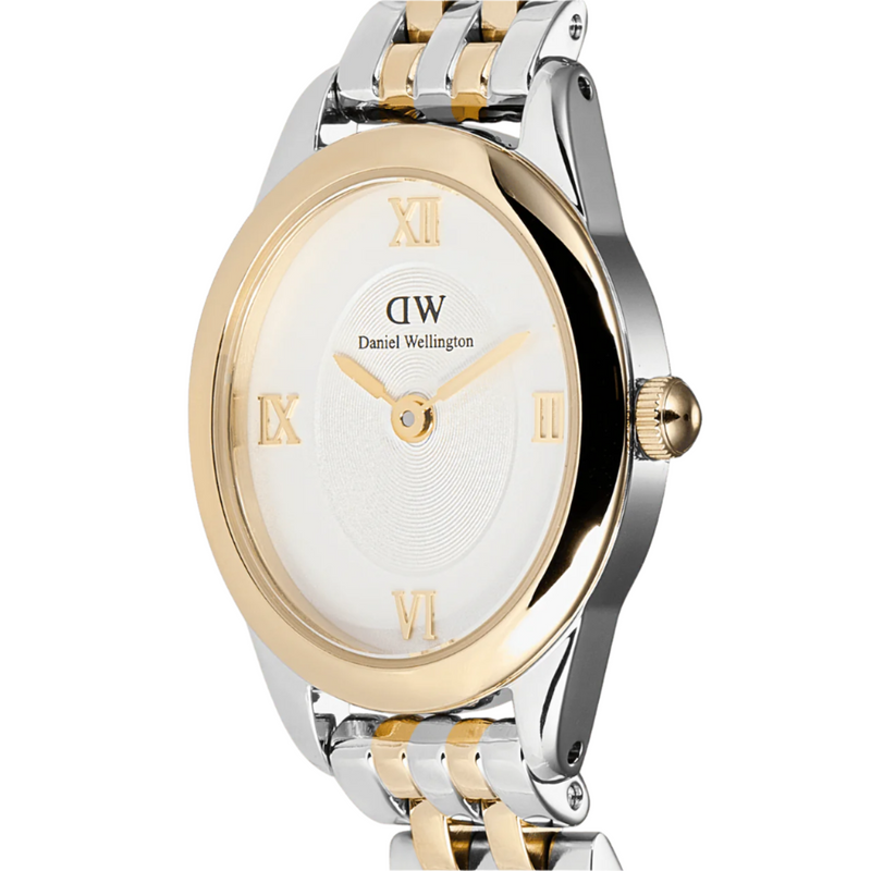Daniel Wellington Ophelia Mini Beans Link White Dial Watch DW00100811