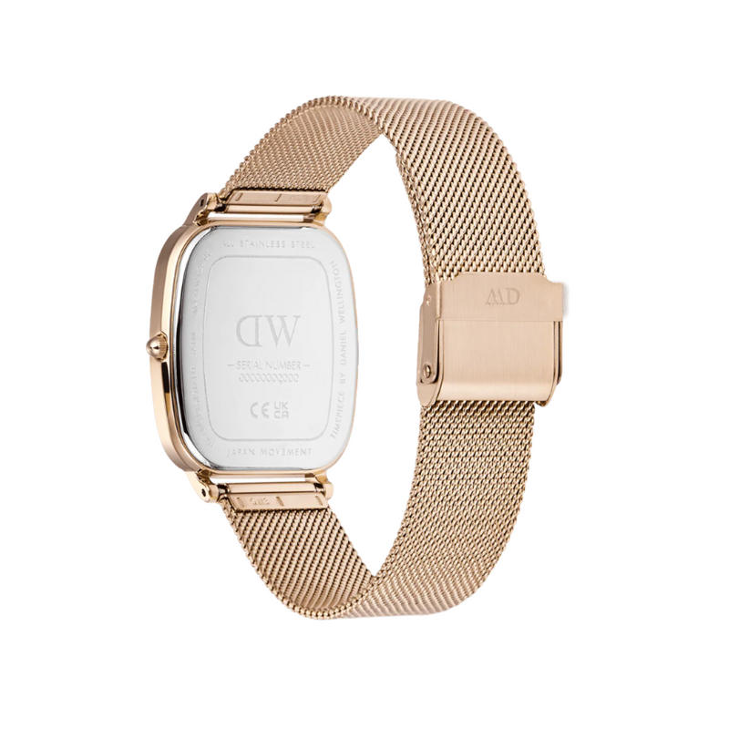 Daniel Wellington Marlon Melrose Vintage Linen Pattern Dial Watch DW00100817