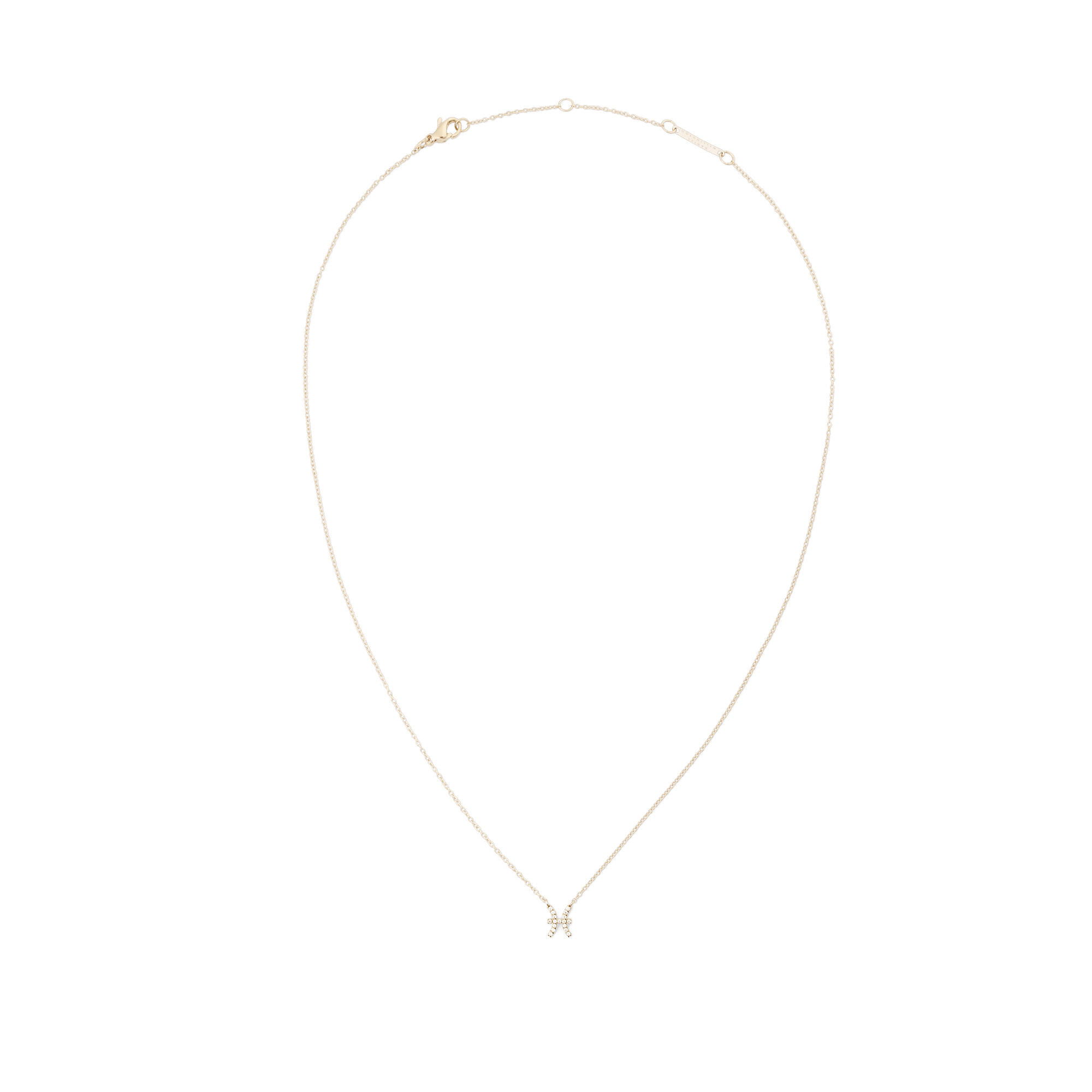 Daniel Wellington Zodiac Crystal Necklace Gold