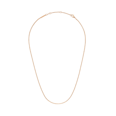 Daniel Wellington Box Chain Rose Gold Necklace DW00400553