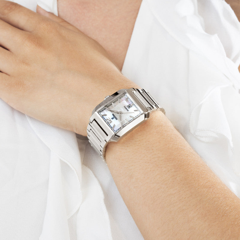 Elegant Festina Women's Stainless Steel Watch with Mother of Pearl Dial F20679/2