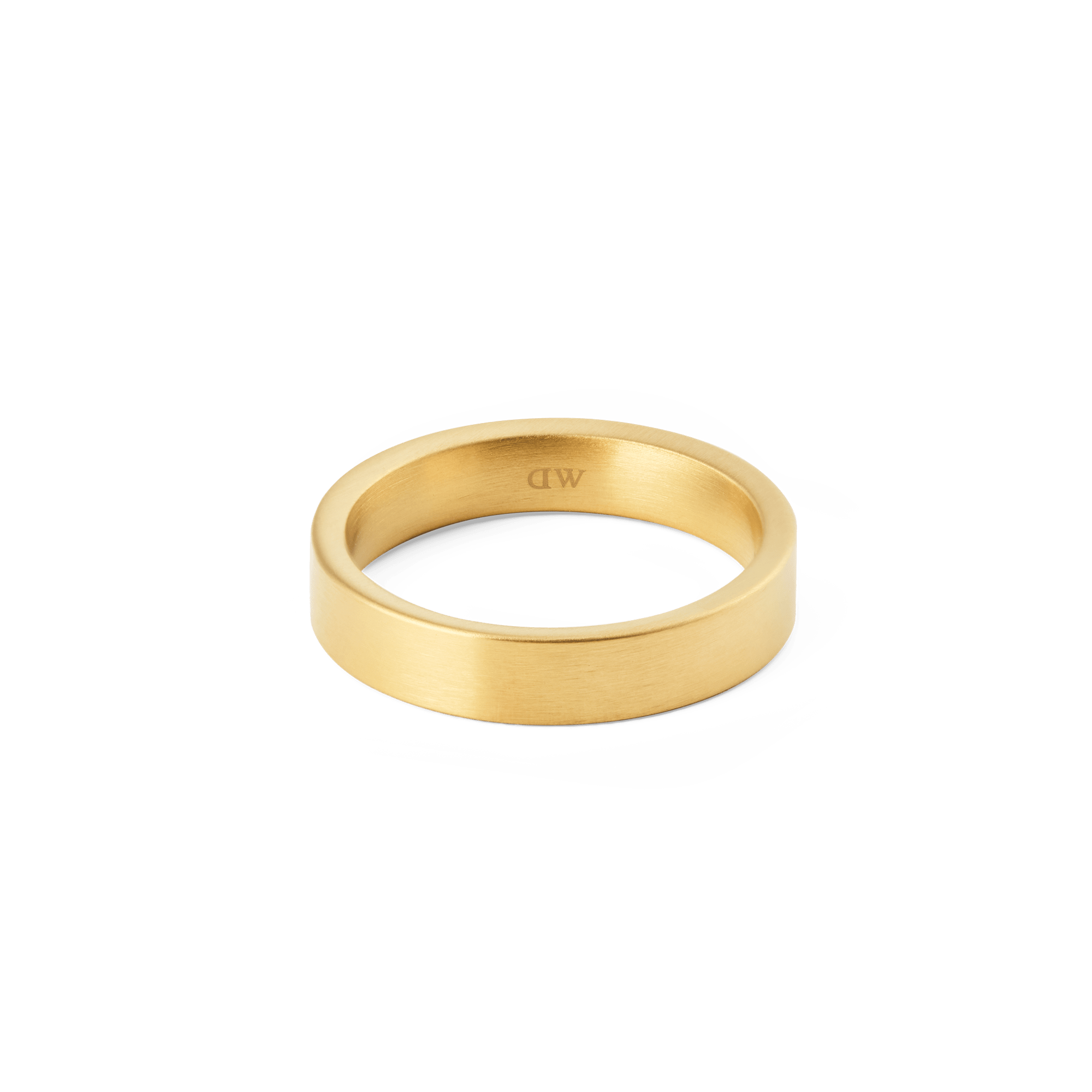 Daniel Wellington Line Ring Brushed Gold 4.5mm